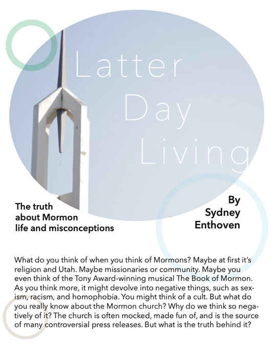 Article by Sydney Enthoven